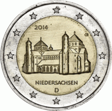 2 EURO 2014A Hildesheim UNC Duitsland